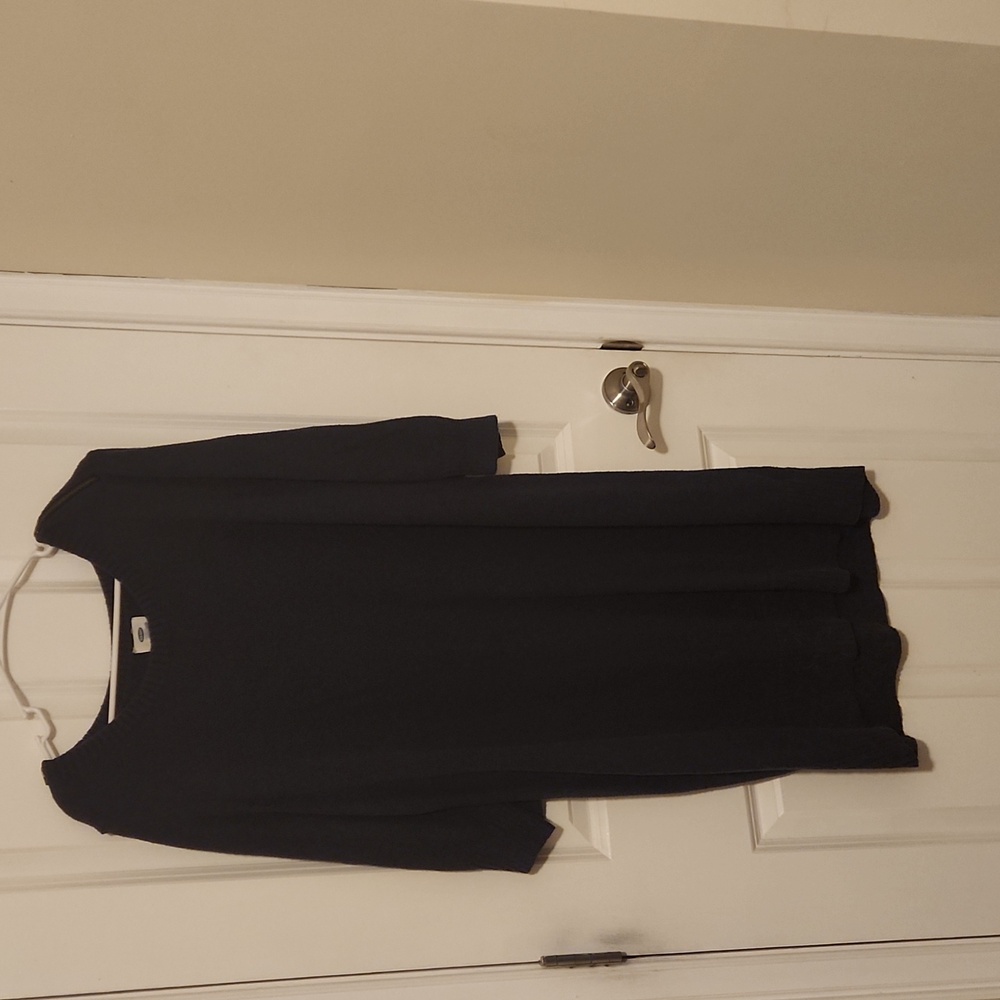 Old Navy 2x Plus Navy Sweater dress